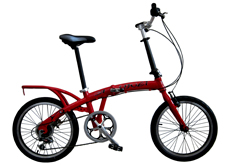 20"ALLOY 7 SPEED FOLDING BICYCLE